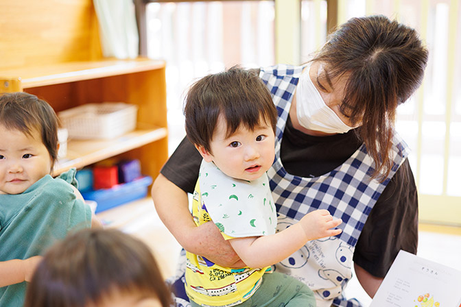 0〜2歳児の一日 写真