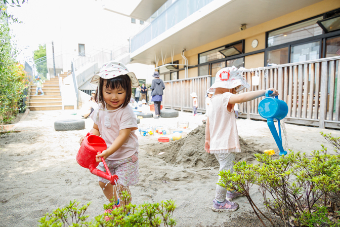 園庭 写真