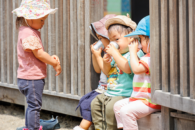 0〜2歳児の一日 写真